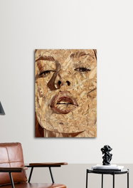 Wallity Cuadro Decorativo Huhu316 50 x 70 cm